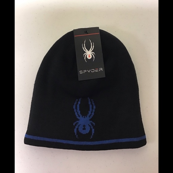 Spyder Jacquard Logo Stripe Beanie - Picture 7 of 11